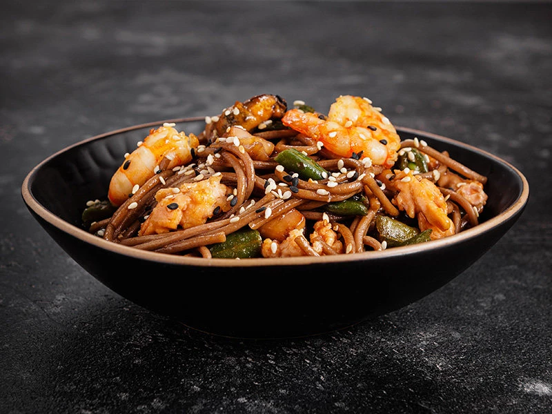 WOK с морепродуктами