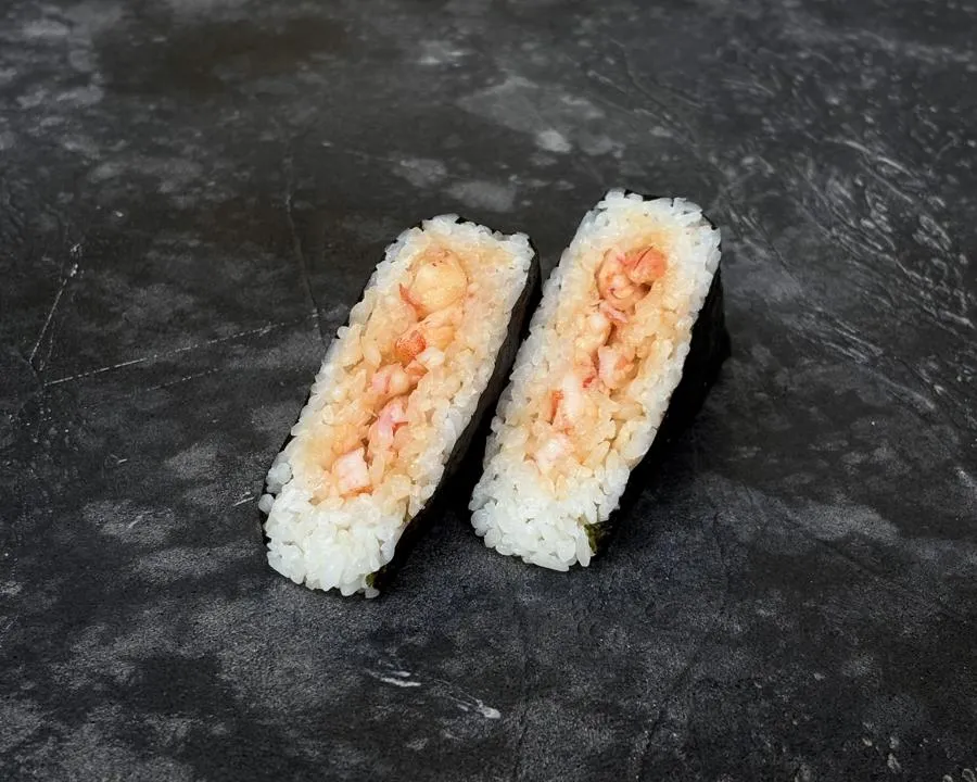 Онигири с креветкой